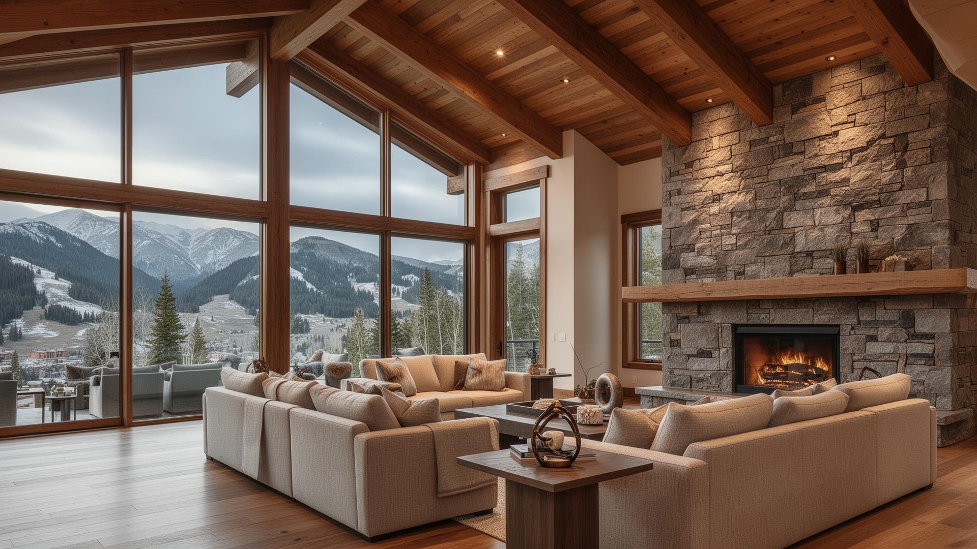 Mountain home remodeling project in the Vail Valley