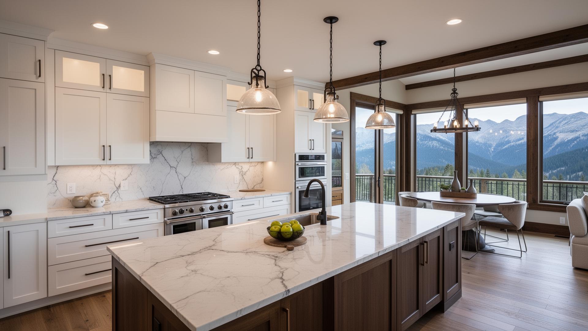 Mountain home remodeling project in the Vail Valley